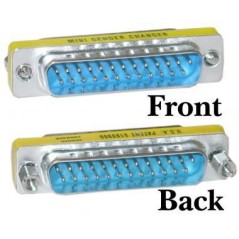 MicroConnect Mini Gender DB25 M/M - High-Quality Adapter for Seamless Connectivity